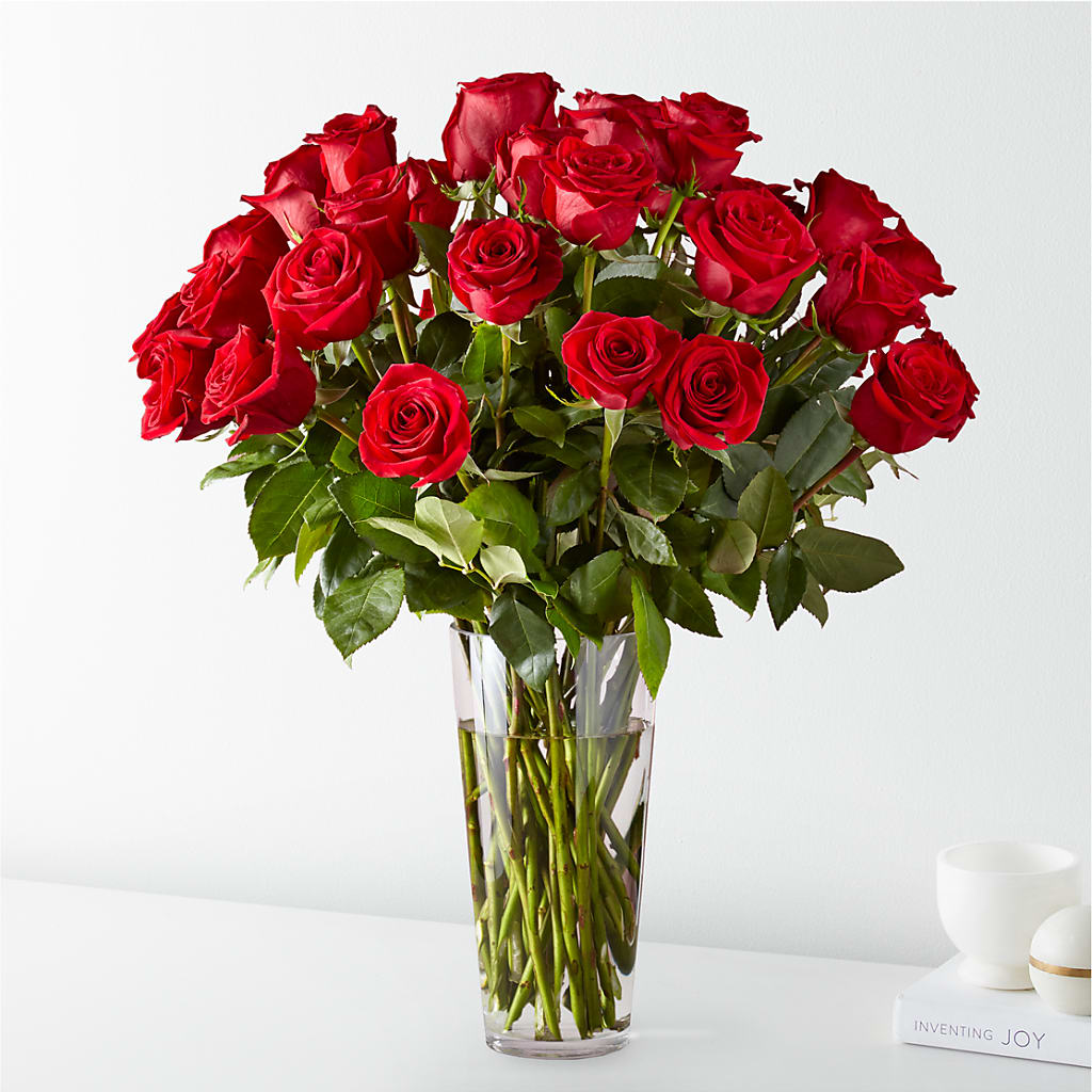 Long Stem Red Rose Bouquet – RUTH'S FLOWERS AND GIFTS, Marshfield MO