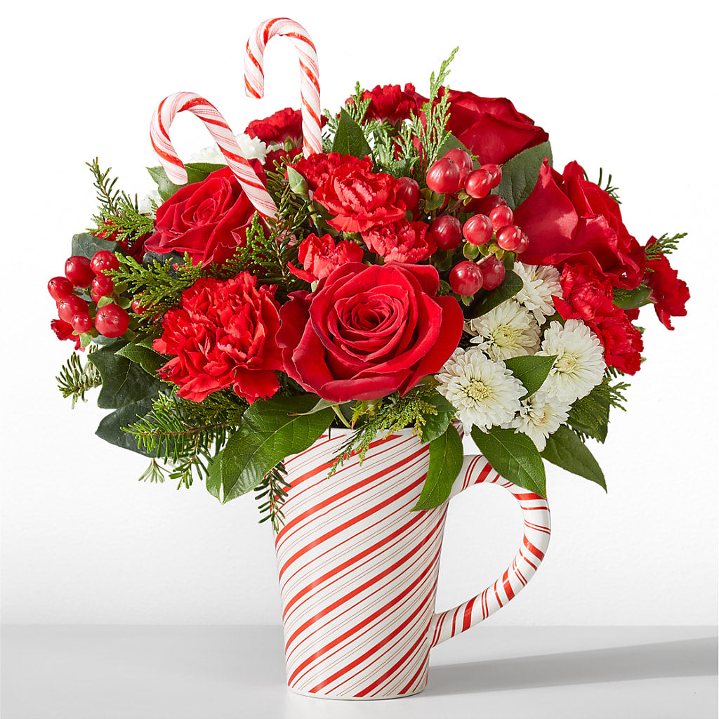 Peppermint Swirl Mug – RUTH'S FLOWERS AND GIFTS, Marshfield MO