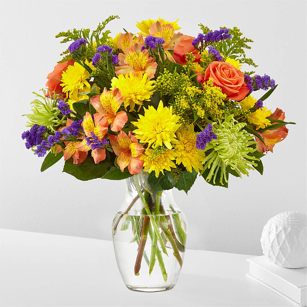 Marmalade Skies Bouquet – RUTH'S FLOWERS AND GIFTS, Marshfield MO