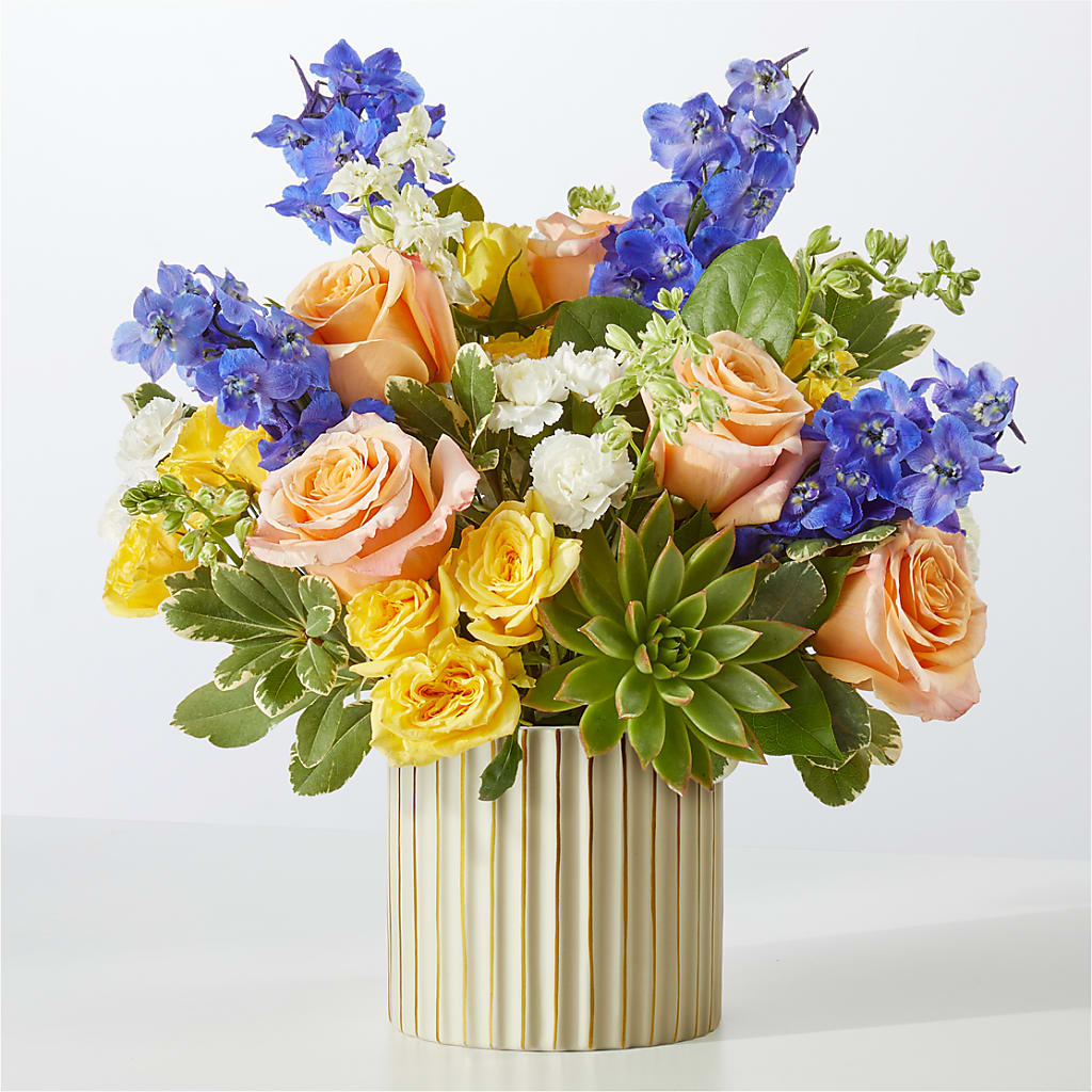 Cobalt Reverie Bouquet – RUTH'S FLOWERS AND GIFTS, Marshfield MO
