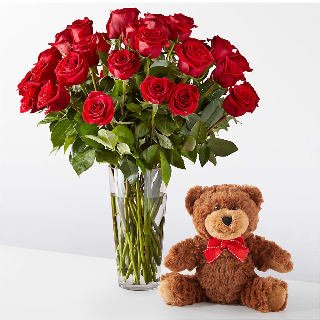 Romantic Long Stem Red Rose Bouquet Bundles – RUTH'S FLOWERS AND GIFTS, Marshfield MO