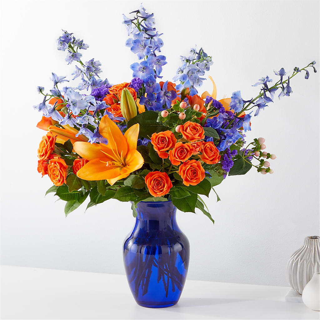 Radiant Citrus Bouquet – RUTH'S FLOWERS AND GIFTS, Marshfield MO
