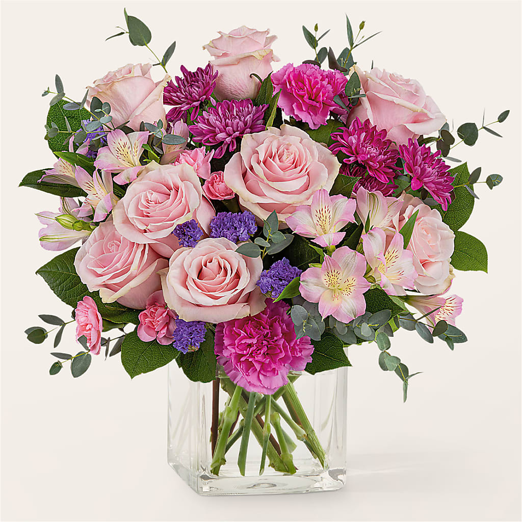 Rosy Radiance Bouquet – RUTH'S FLOWERS AND GIFTS, Marshfield MO