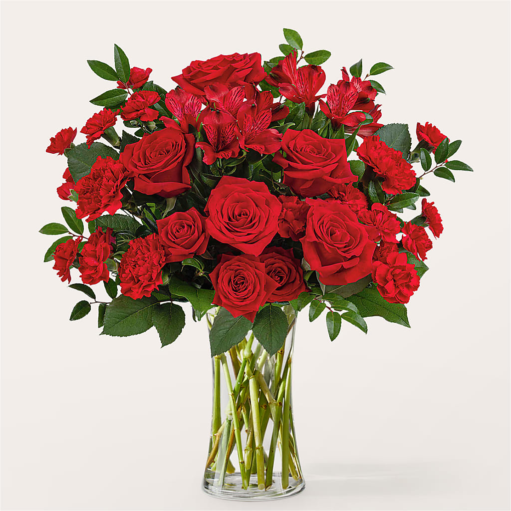 Brilliant Ruby Bouquet – RUTH'S FLOWERS AND GIFTS, Marshfield MO