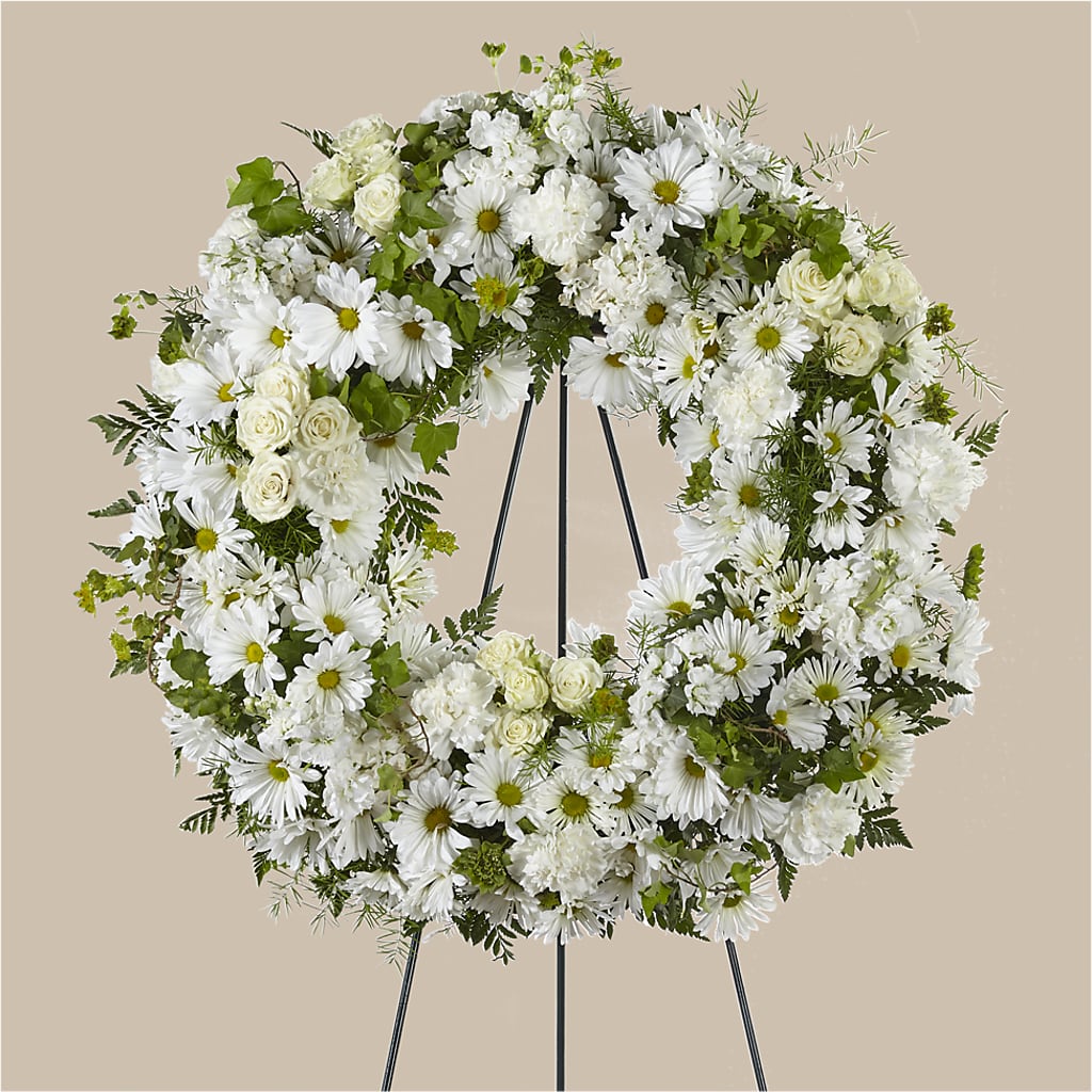 Faithful Wishes Wreath – RUTH'S FLOWERS AND GIFTS, Marshfield MO