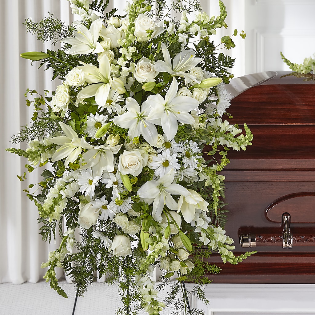 Loving Thoughts Standing Spray – RUTH'S FLOWERS AND GIFTS, Marshfield MO