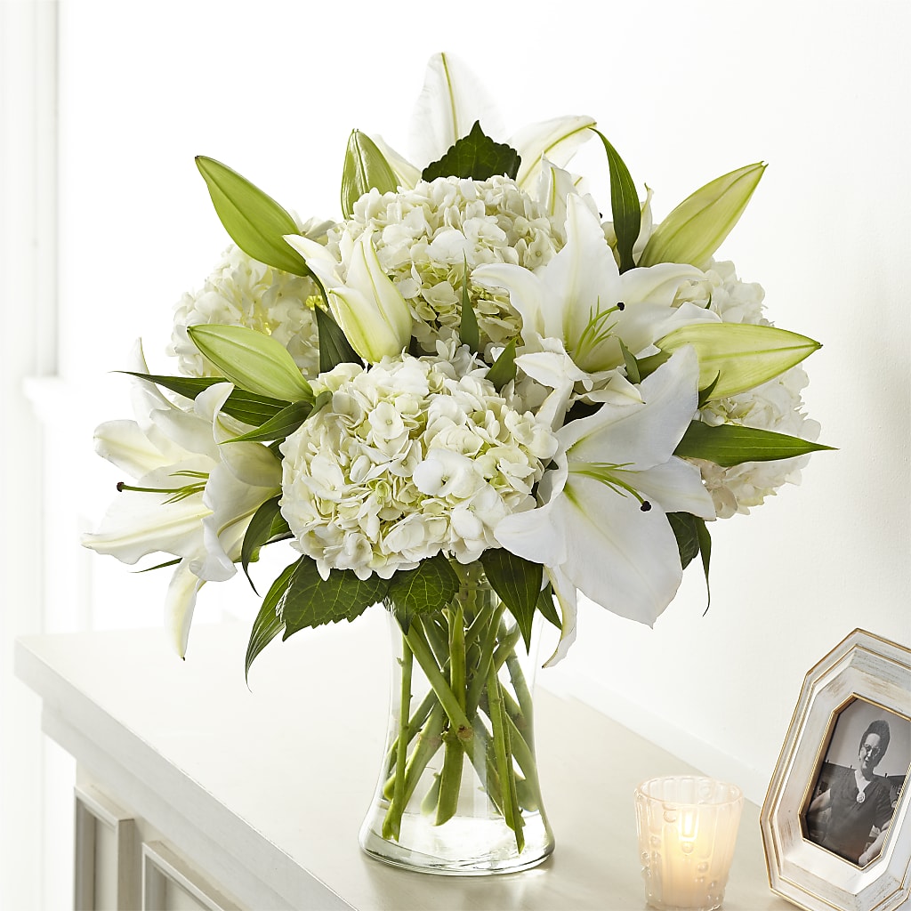 Compassionate Lily Bouquet – RUTH'S FLOWERS AND GIFTS, Marshfield MO