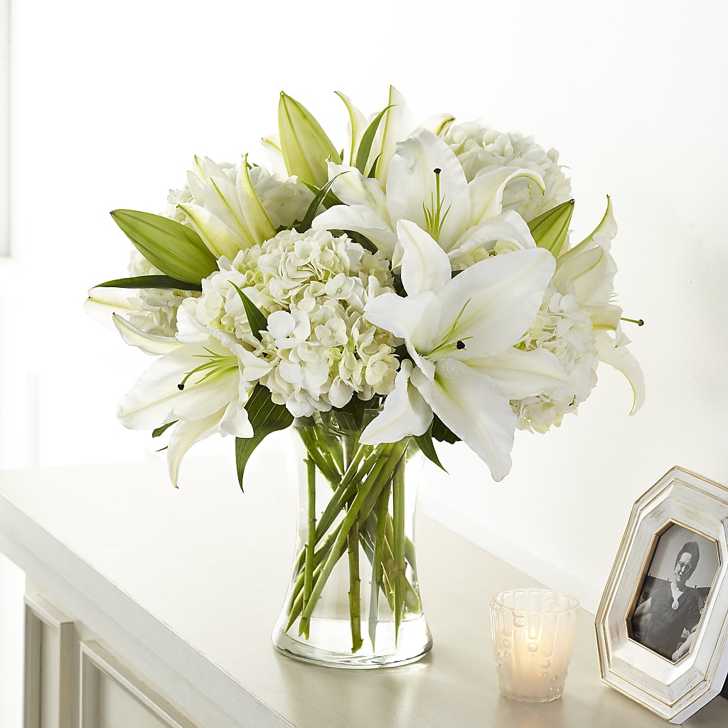 Compassionate Lily Bouquet – RUTH'S FLOWERS AND GIFTS, Marshfield MO