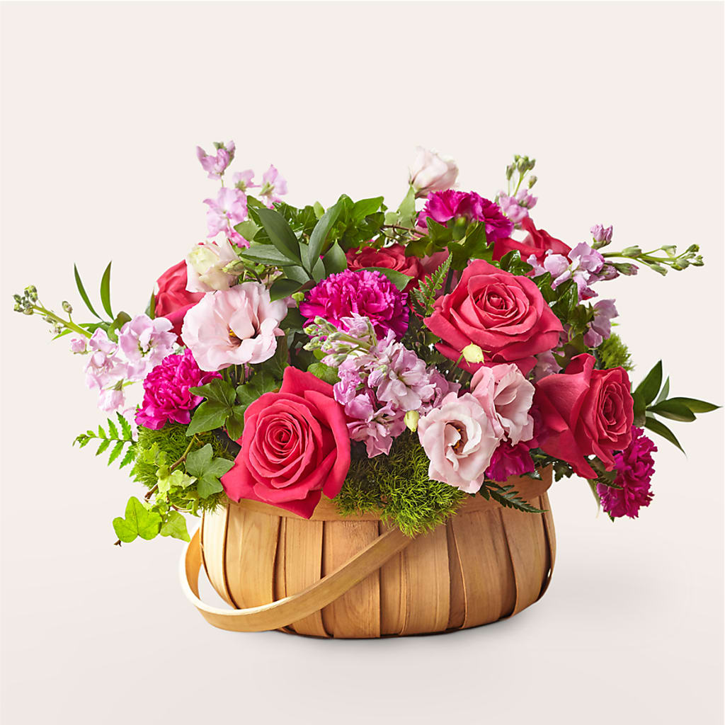 Radiance in Bloom Basket – RUTH'S FLOWERS AND GIFTS, Marshfield MO