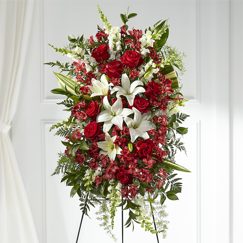 Everlasting Memory Standing Spray – RUTH'S FLOWERS AND GIFTS, Marshfield MO
