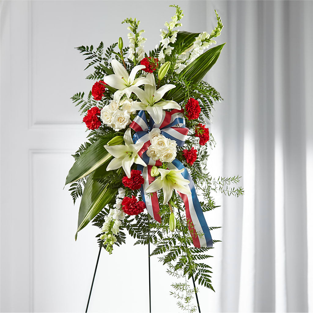 Stars of Life Standing Spray – RUTH'S FLOWERS AND GIFTS, Marshfield MO