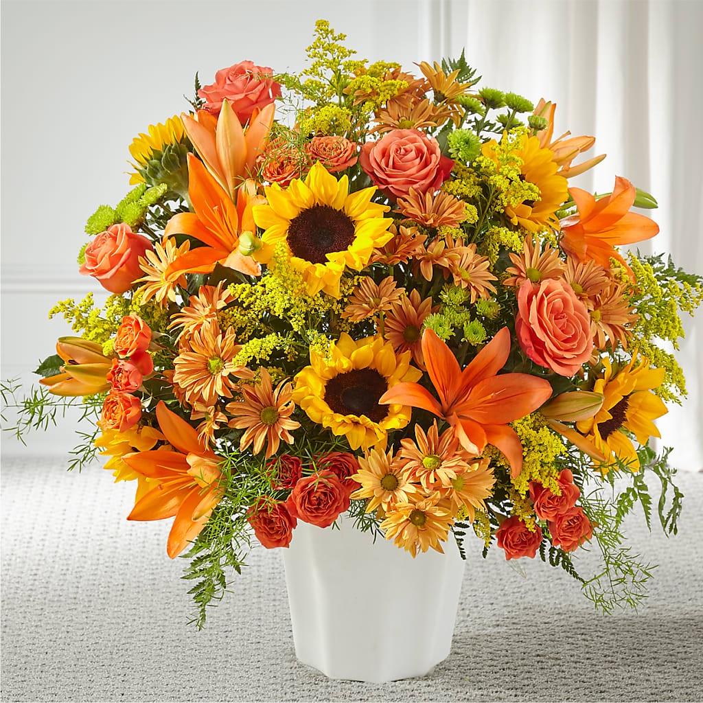 Harvest Thoughts Floor Basket – RUTH'S FLOWERS AND GIFTS, Marshfield MO