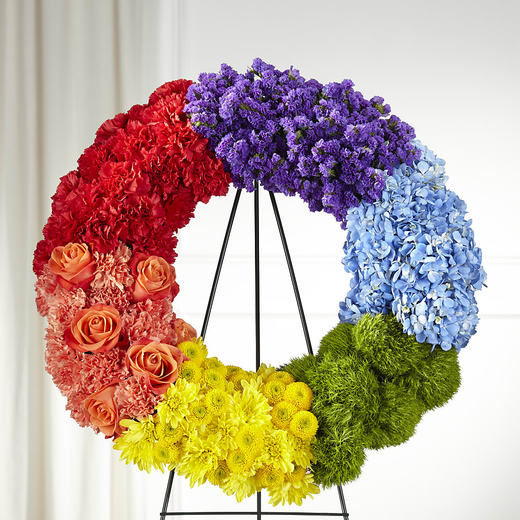 Circle of Love Wreath – RUTH'S FLOWERS AND GIFTS, Marshfield MO