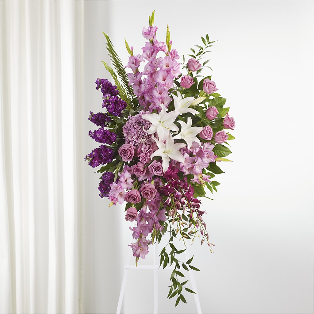 Never Alone Standing Spray – RUTH'S FLOWERS AND GIFTS, Marshfield MO