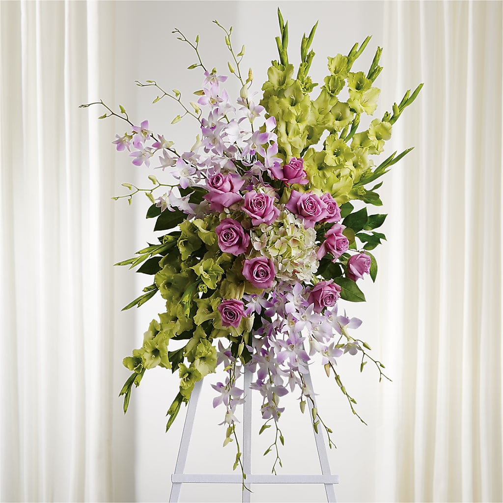 Lasting Legacy Standing Spray – RUTH'S FLOWERS AND GIFTS, Marshfield MO