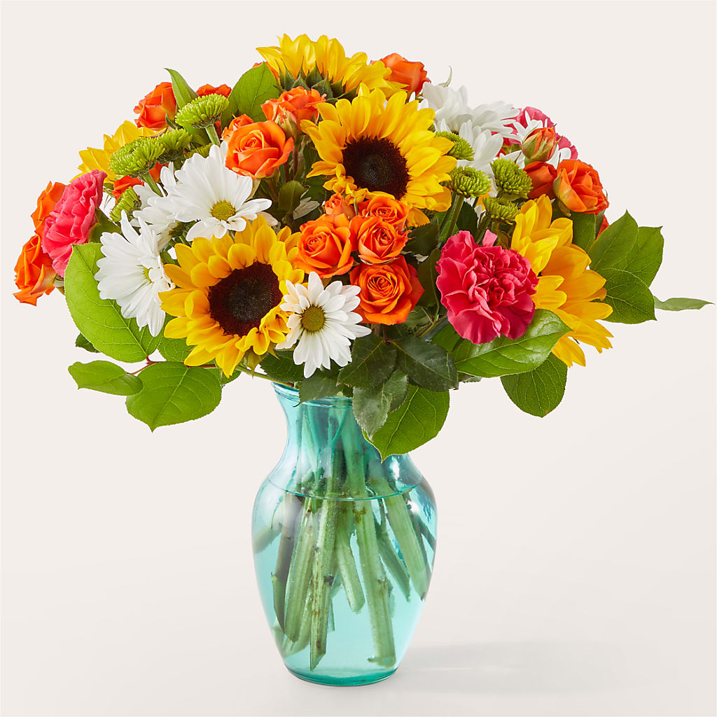 Sun-drenched Blooms Bouquet – RUTH'S FLOWERS AND GIFTS, Marshfield MO
