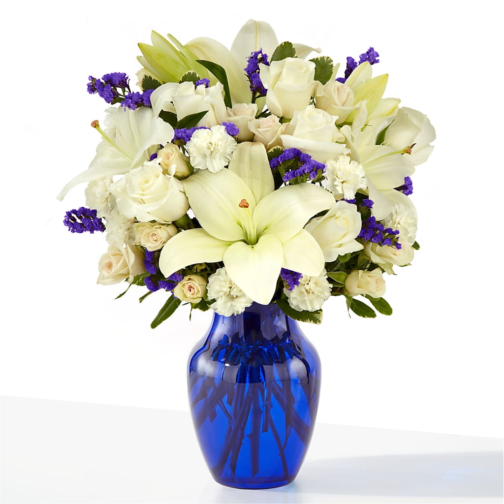 Sapphire Rush Bouquet – RUTH'S FLOWERS AND GIFTS, Marshfield MO