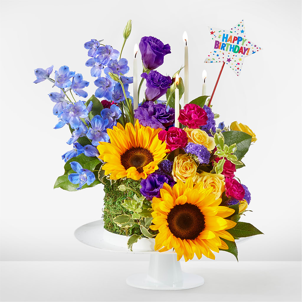 Star of the Day Floral Cake – RUTH'S FLOWERS AND GIFTS, Marshfield MO