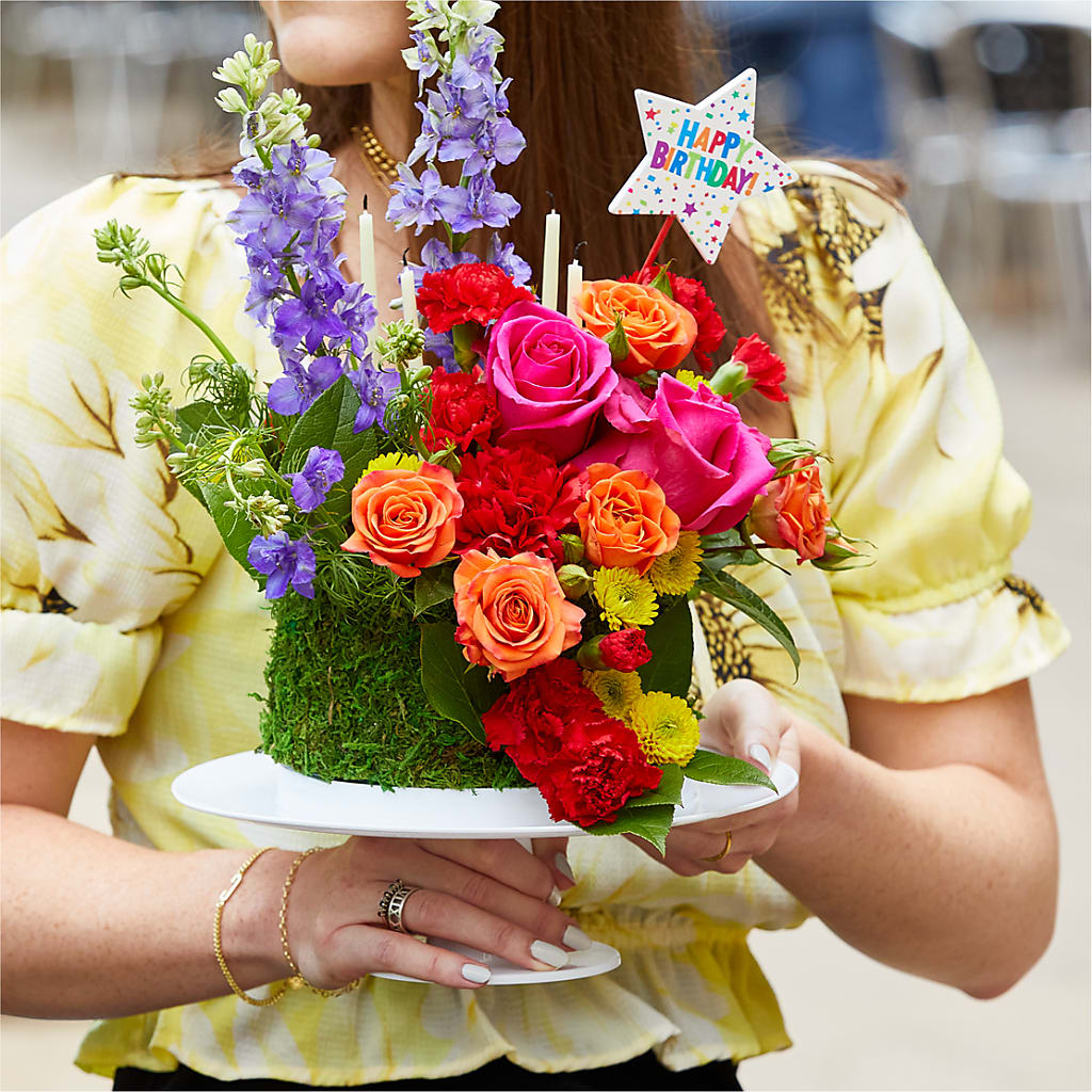 Best Year Yet Floral Cake – RUTH'S FLOWERS AND GIFTS, Marshfield MO