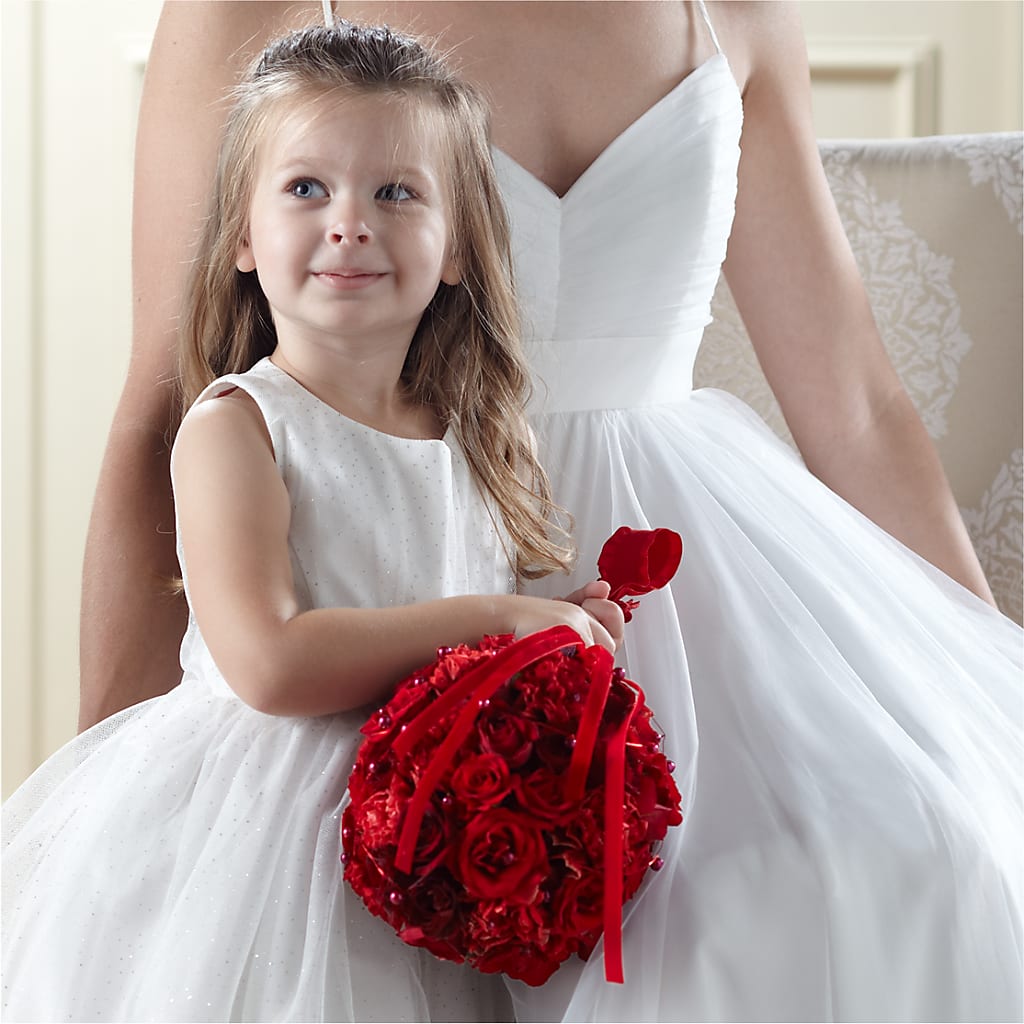 Pure at Heart Flower Girl Arrangement – RUTH'S FLOWERS AND GIFTS, Marshfield MO