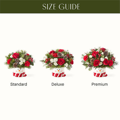Jolly Snowman Bouquet – RUTH'S FLOWERS AND GIFTS, Marshfield MO