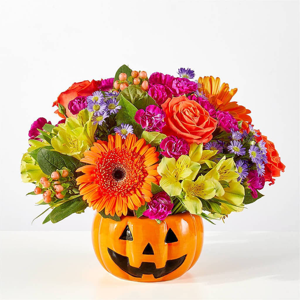 Tricks & Treats Pumpkin – RUTH'S FLOWERS AND GIFTS, Marshfield MO