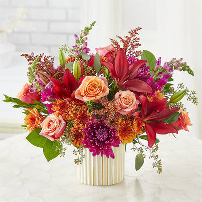 Burgundy Landscape Bouquet – RUTH'S FLOWERS AND GIFTS, Marshfield MO