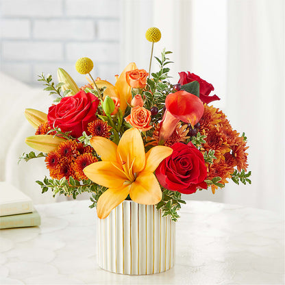 Scarlet Skies Bouquet – RUTH'S FLOWERS AND GIFTS, Marshfield MO