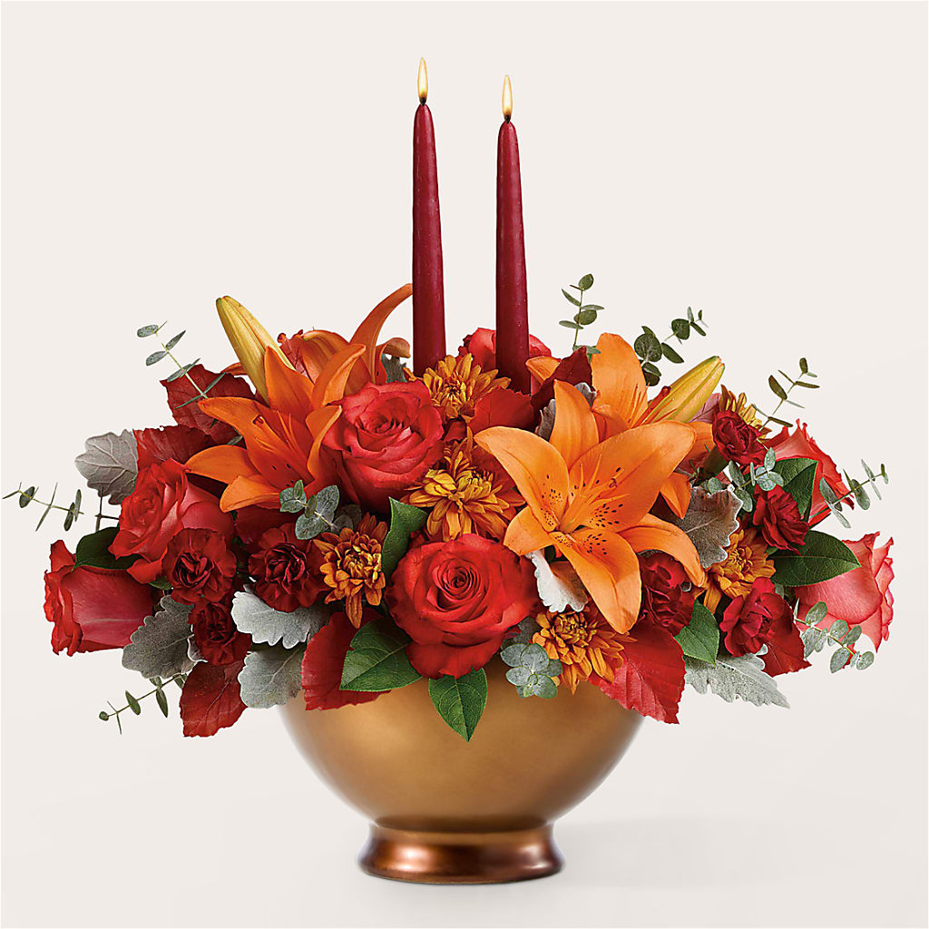 Fruits of Fall Centerpiece – RUTH'S FLOWERS AND GIFTS, Marshfield MO