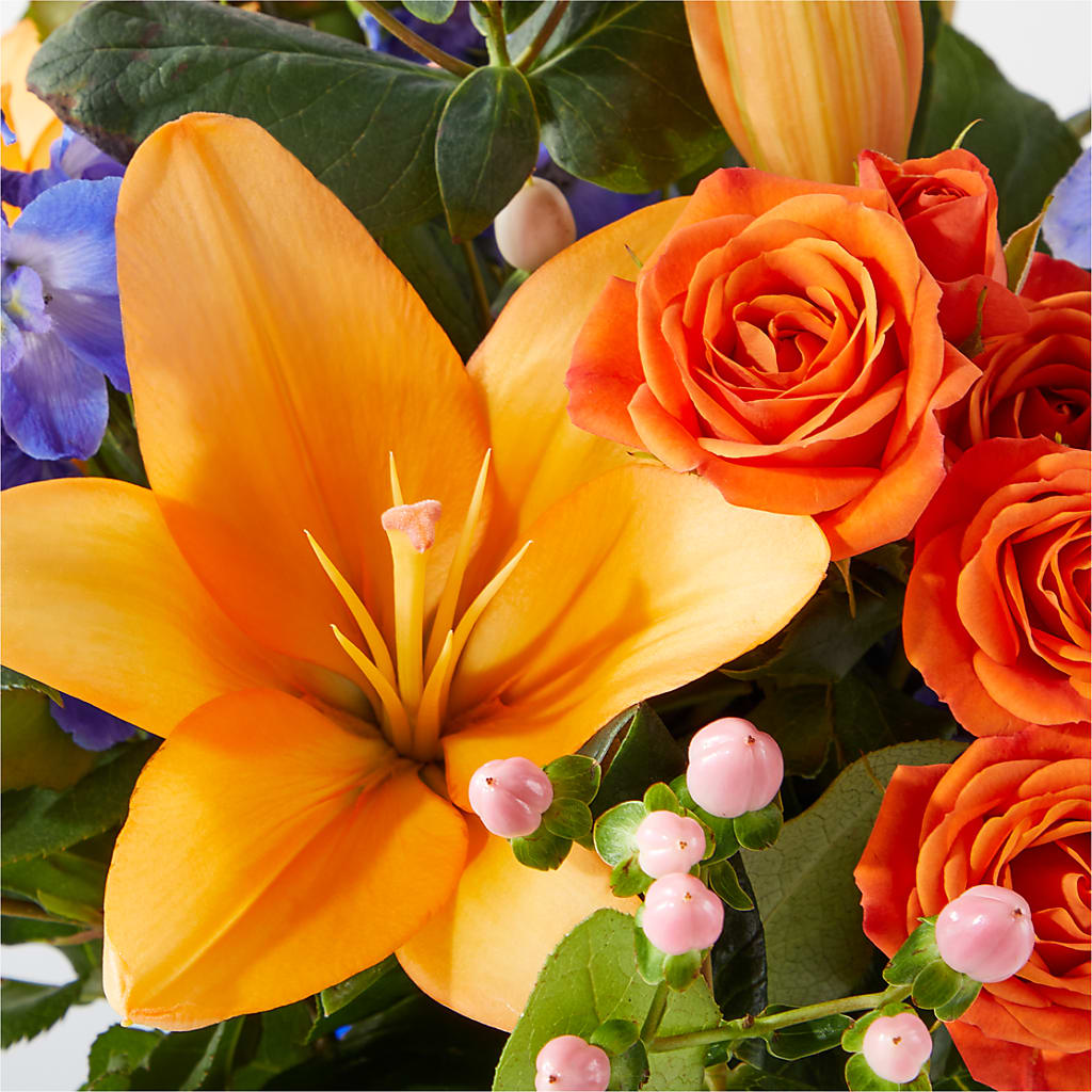 Radiant Citrus Bouquet – RUTH'S FLOWERS AND GIFTS, Marshfield MO