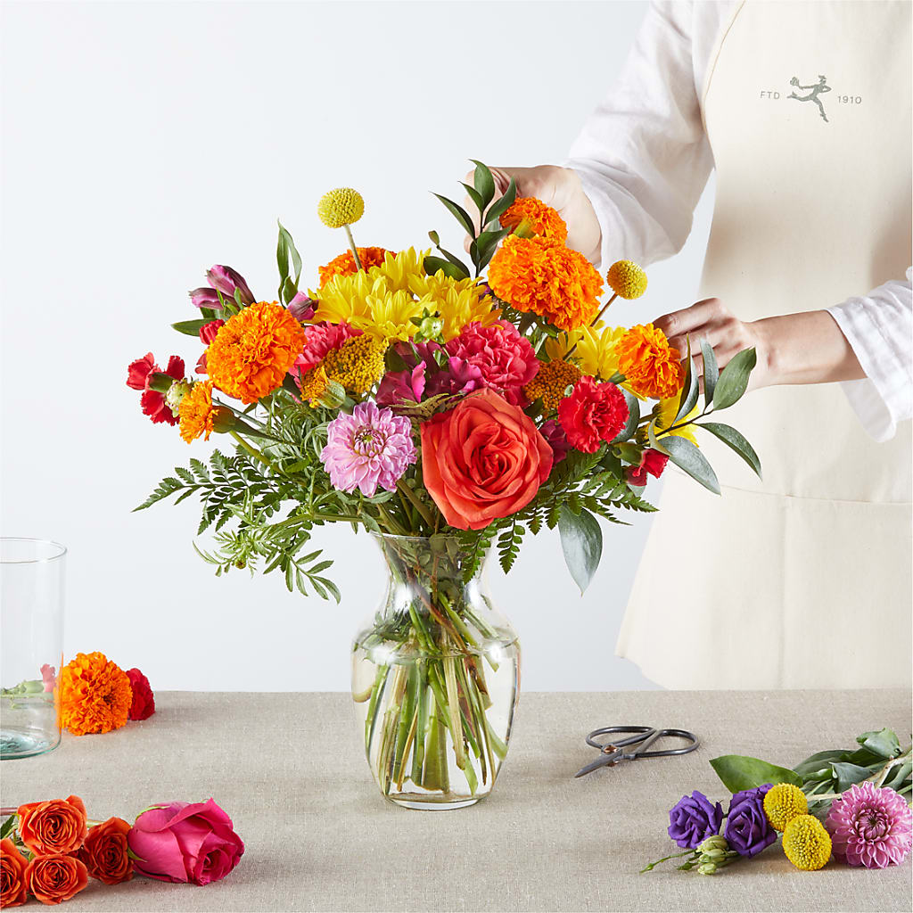 Feast of Color – A Florist Original – RUTH'S FLOWERS AND GIFTS, Marshfield MO