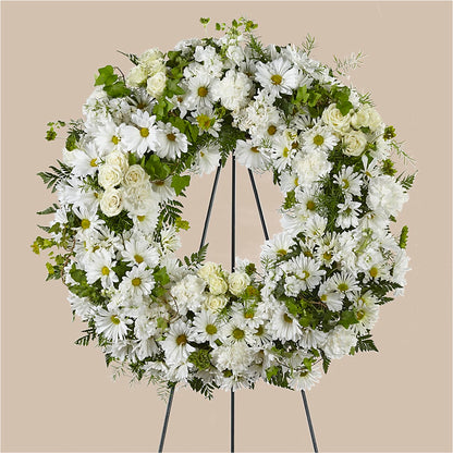 Faithful Wishes Wreath – RUTH'S FLOWERS AND GIFTS, Marshfield MO