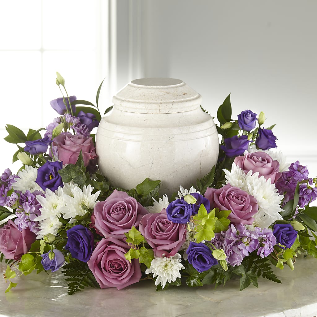 Blooming Sympathy Cremation Adornment – RUTH'S FLOWERS AND GIFTS, Marshfield MO