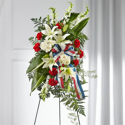 Stars of Life Standing Spray – RUTH'S FLOWERS AND GIFTS, Marshfield MO