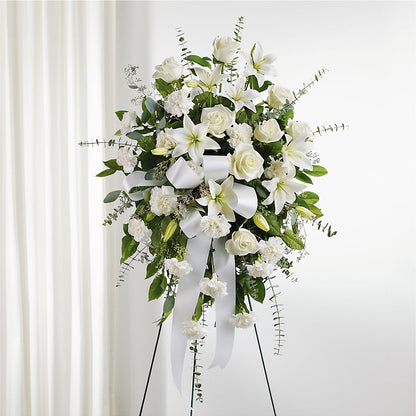 With Care Standing Spray – RUTH'S FLOWERS AND GIFTS, Marshfield MO