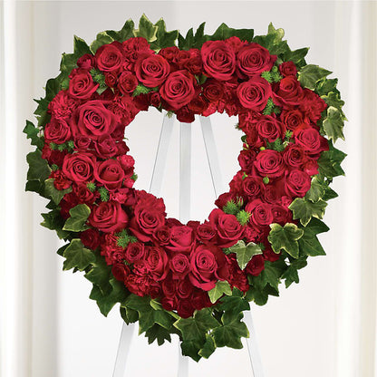 Wholehearted Standing Spray – RUTH'S FLOWERS AND GIFTS, Marshfield MO