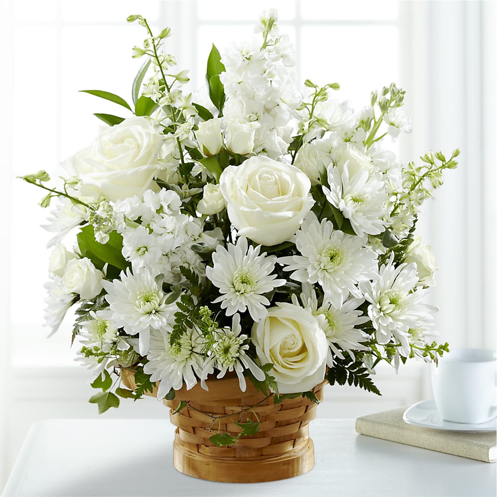 Heartfelt Condolences Arrangement – RUTH'S FLOWERS AND GIFTS, Marshfield MO