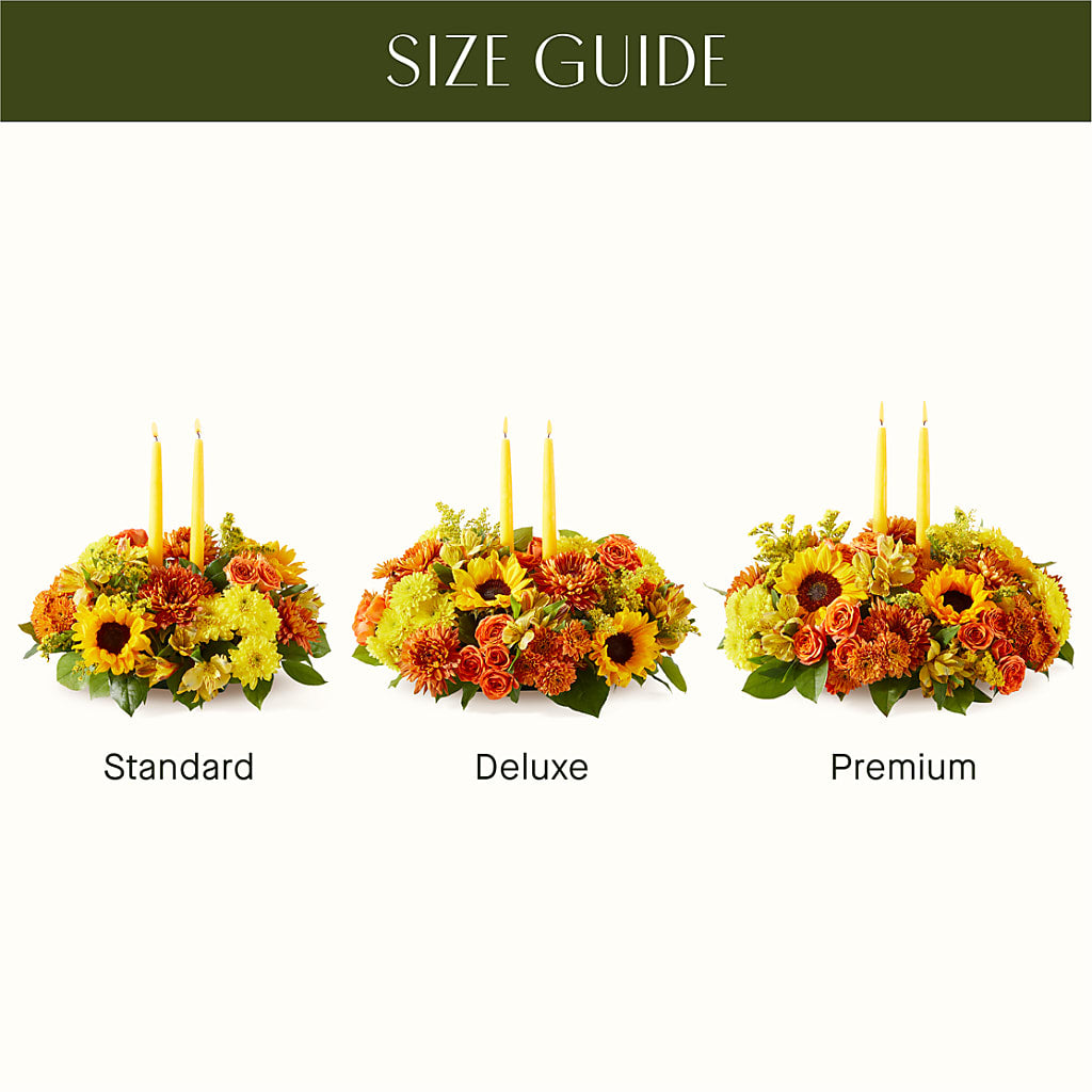 Autumn Harmony Centerpiece – RUTH'S FLOWERS AND GIFTS, Marshfield MO