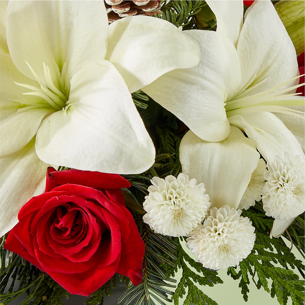 Seasonal Festivities Centerpiece – RUTH'S FLOWERS AND GIFTS, Marshfield MO