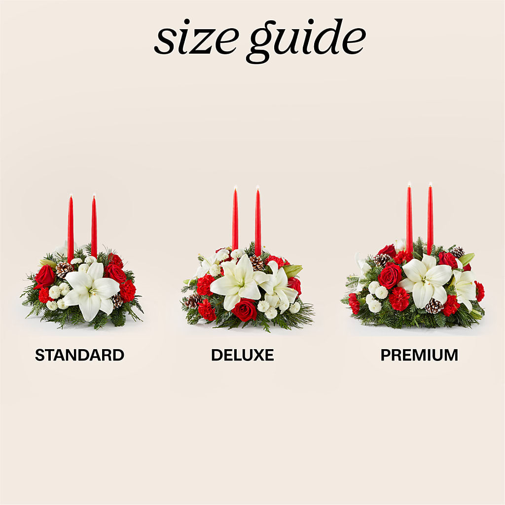 Seasonal Festivities Centerpiece – RUTH'S FLOWERS AND GIFTS, Marshfield MO