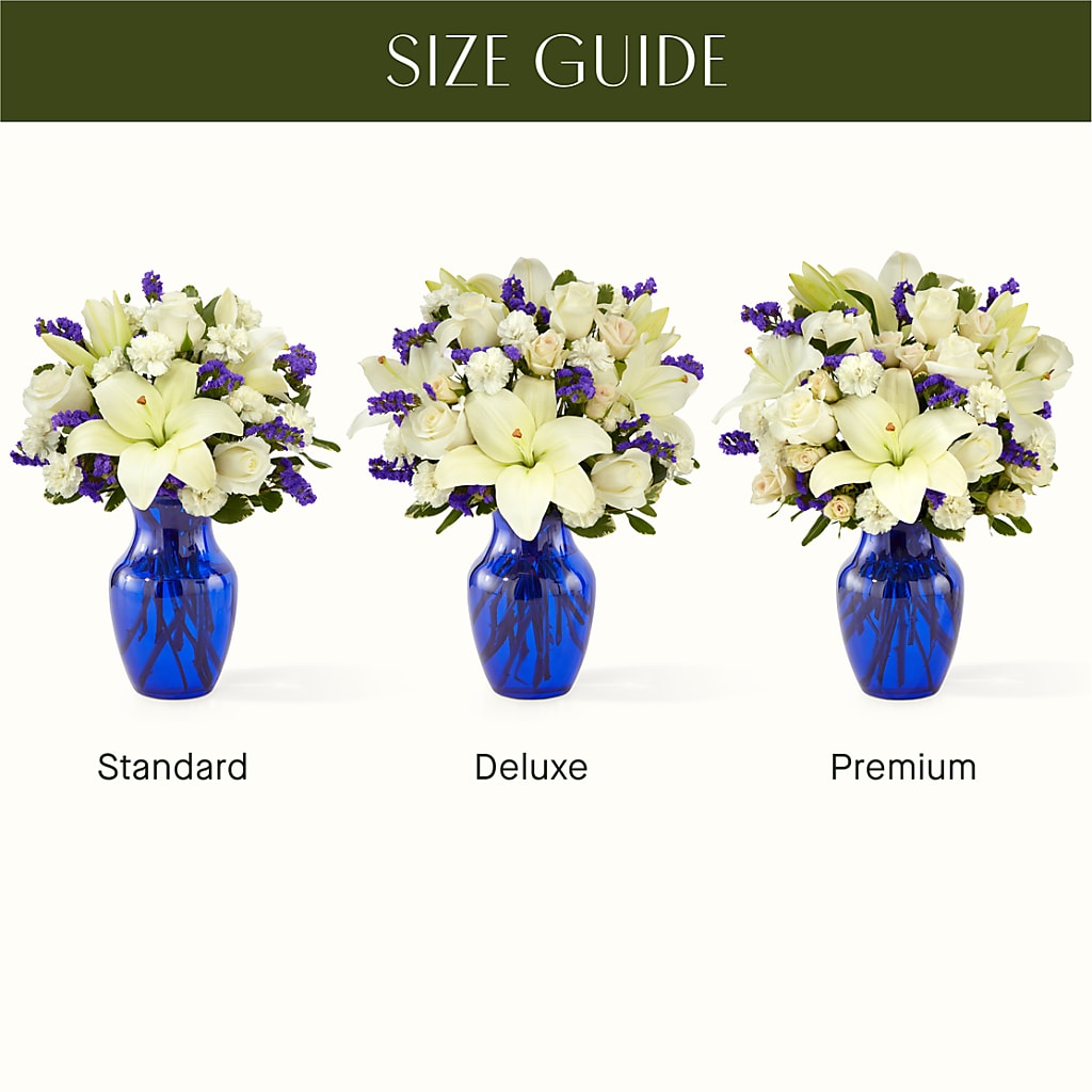 Sapphire Rush Bouquet – RUTH'S FLOWERS AND GIFTS, Marshfield MO