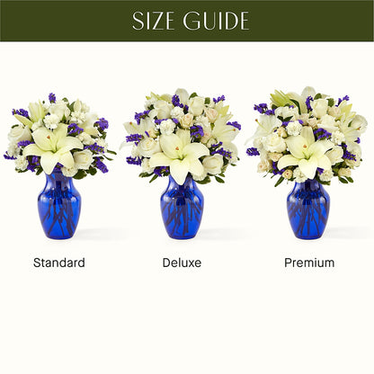 Sapphire Rush Bouquet – RUTH'S FLOWERS AND GIFTS, Marshfield MO
