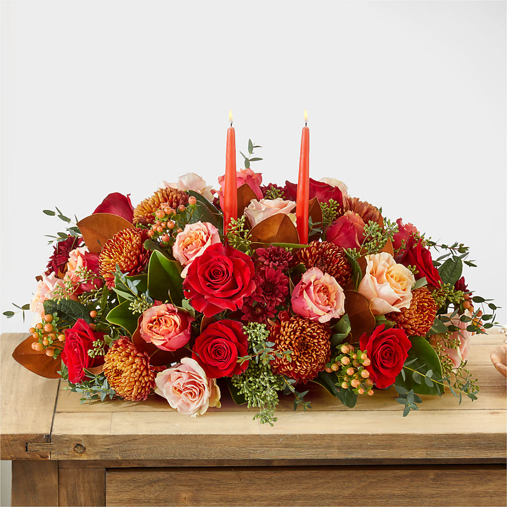 Gather Near Centerpiece – RUTH'S FLOWERS AND GIFTS, Marshfield MO
