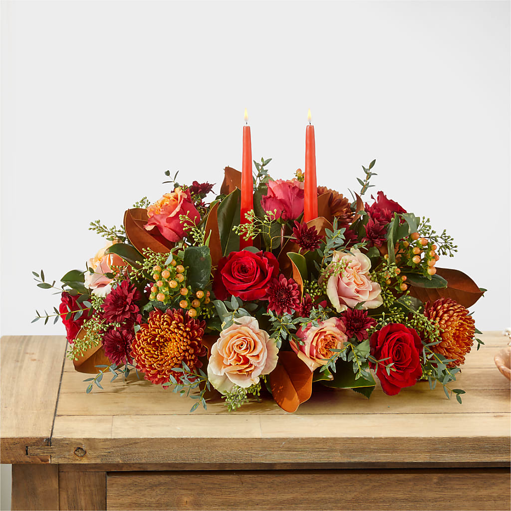 Gather Near Centerpiece – RUTH'S FLOWERS AND GIFTS, Marshfield MO