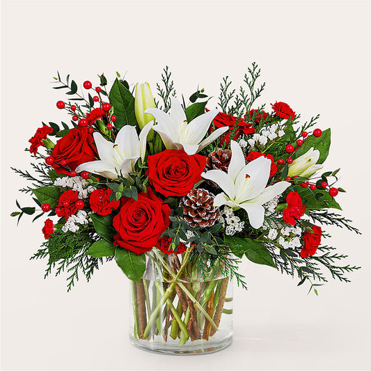 Best in Snow Bouquet – RUTH'S FLOWERS AND GIFTS, Marshfield MO