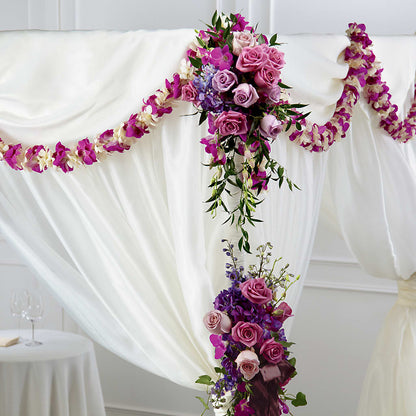 Color & Light Chuppah Decor – RUTH'S FLOWERS AND GIFTS, Marshfield MO